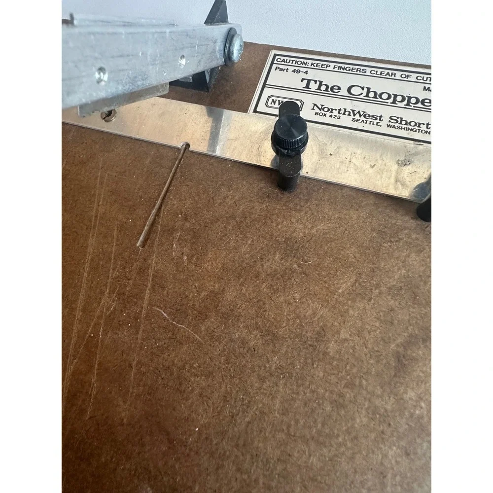 NorthWest Short Line NWSL The Chopper 49-4 Precision Hobby Cutting Tool USA Made